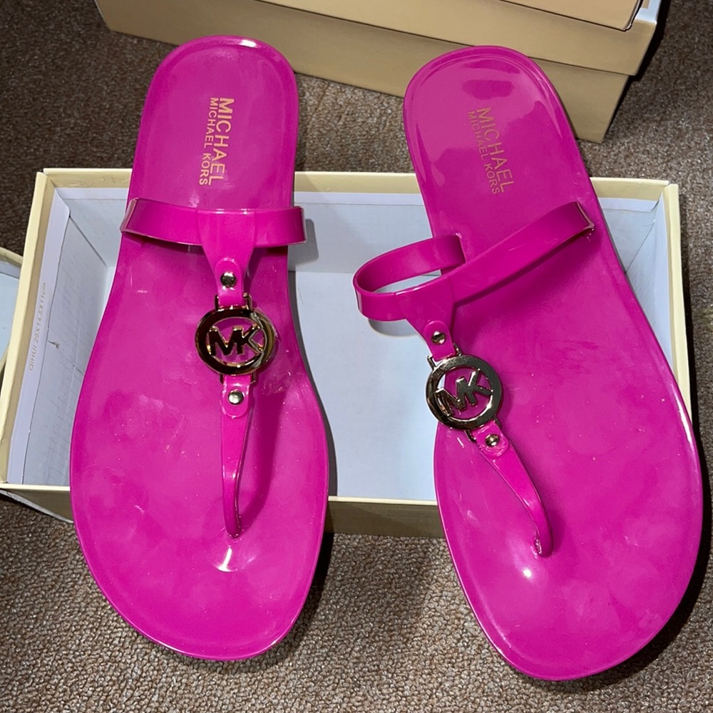 Michael Kors Sondra Jelly Sandals